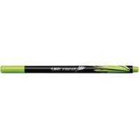 Stylo Feutre Fineliner Intensity Pointe Baguée métal Fine 0,4mm Vert Clair - BIC
