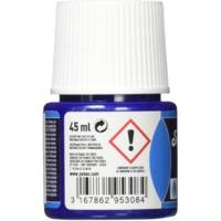 Flacon 45ml Peinture textile effet Daim Marine - PÉBÉO