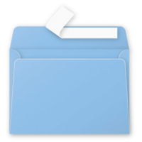 Pack de 20 Enveloppes 120g 114x162 bleu lavande - Clairefontaine