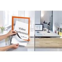 Sachet 2 Cadres D'affichage DURAFRAME® A4 Dos Adhésif Orange - DURABLE
