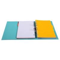 Classeur à levier PVC A4 dos de 70mm - Vert clair - EXACOMPTA