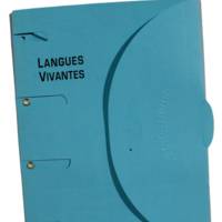 Pochette de classement LANGUES VIVANTES à l'unité - Smartfolder