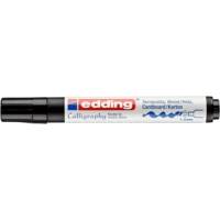 Marqueur calligraphie 1455 noir 1-5 mm - EDDING