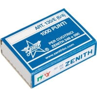 Boîte de 1000 Agrafes 130/E 6/4mm en acier - ZENITH