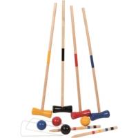 Filet Jeu de Croquet bois 4 joueurs - GÉNÉRIQUE