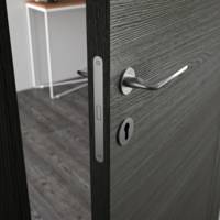 Bloc-porte alvéolaire COME décor chêne noisette hui.72 à 100 mm - 204 x 73 cm - Gedimat - SIFISA