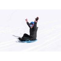 Luge toupie, plastique, diamètre: 640 mm, bleu - EDA