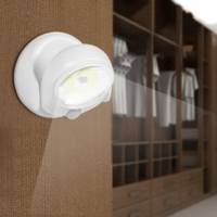 Lampe LED Sans Fil à Piles à Détecteur de Mouvement avec Adhésifs pour Escaliers, Placard, Couloirs, Chambre à Coucher, Cuisine, etc - UNIROSS