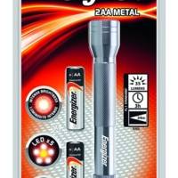 Torche Métal Led Gris argent Légère autonomie 3h, portée 34 métres - ENERGIZER