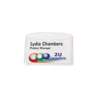 Lot de 20 pochettes en plastique pour badge. 60x90mm - AVERY
