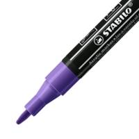 Marqueur pointe fine FREE acrylic T100 violet - STABILO