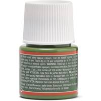 Flacon 45 ml peinture CERAMIC faïence et multi support VERT - PÉBÉO