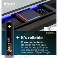 Pack de 8 Piles Alcalines LR03/AAA 1,5V itsPREMIUM - ITSON