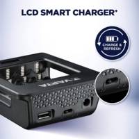 Chargeur LCD Smart Charger+ avec 4 Accus 2100 mAh AA - VARTA