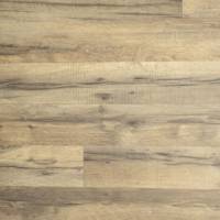 Table pied noir Ø70cm vieux plancher - intérieur - RestooTab