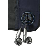 Etui pour lecteur CD et 3 CD Noir/Bleu - HAMA