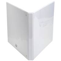 Classeur personnalisable Kreacover A5 2 anneaux 20 mm en D Dos de 33 mm Blanc - EXACOMPTA