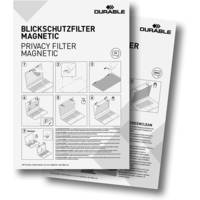 Filtre de Confidentialité Magnétic 14" Anthracite - DURABLE