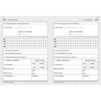 CARNET DE CONTROLE DE VEHICULE N× IMP. 150X110 32 PAGES - ELVE