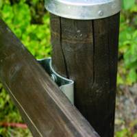 Capuchon de poteau pour poteaux en bois - Gedimat - ALBERTS