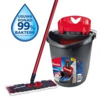 Set Complet Ultra Max Seau Essoreur + Balai à Plat MicroFibre - VILEDA