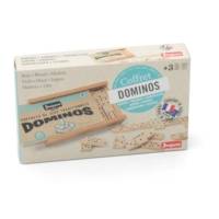 Jeux de Société-Jeu de Dominos en Bois - Coffret en Bois - JEUJURA