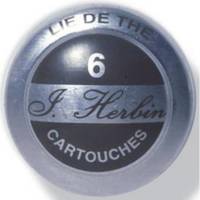 Boîte de 6 cartouches d'encre standard Lie de thé - HERBIN