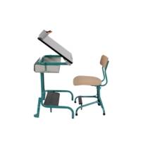 Table et chaise ergonomique scolaire HERGON VISION - Héphaïstos
