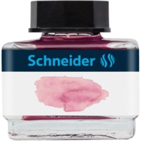 Flacon en verre 15 ml Encre liquide pour stylo plume Pastel Rose - Schneider