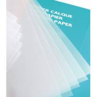 Pochette de 12 feuilles de papier calque supérieur A4 - CLAIREFONTAINE