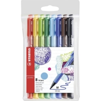 Pochette de 8 stylos feutres pointMax pointe moyenne 0,8 mm Assortis - Stabilo