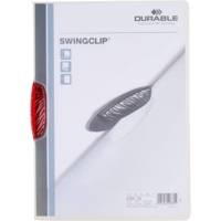 Chemise à clip SWINGCLIP, format A4, clip pourpre - DURABLE