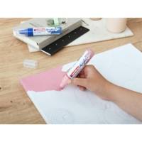 Marqueur Acrylique 5000 Noir Pointe Large 5-10 mm - EDDING