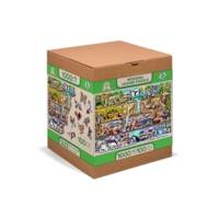 Puzzle en Bois L'étonnant royaume des animaux - WOODEN CITY