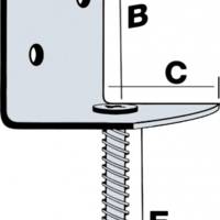 Connecteur de palissade - Gedimat - SIMPSON STRONG-TIE