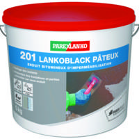 Enduit bitumeux 201 LANKOBLACK PATEUX hiver - Gedimat - PAREXLANKO