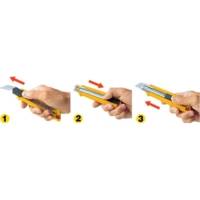 Cutter PL-1 Lames 18 mm - Chargement Automatique - OLFA