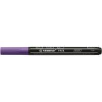 Marqueur pointe fine FREE acrylic T100 violet - STABILO