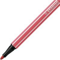 Stylo feutre Pen 68 Pointe 1mm Rouge terracotta - STABILO