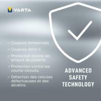 Chargeur LCD Charger 2/4 Piles avec Adaptateur 12 V - VARTA