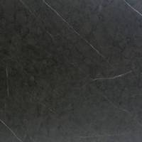 Table pied noir Ø70cm marquina - intérieur - RestooTab