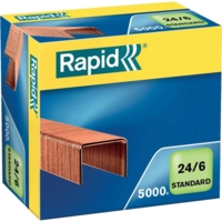 Boite de 5000 Agrafes standard 24/6 Cuivrée - Rapid