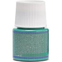 Flacon 45 ml Peinture SETACOLOR opaque pour textiles TURQUOISE moiré - PÉBÉO