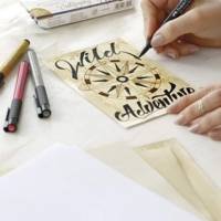 Set de 8 Feutres Pitt Artist Pen calligraphie India Ink - FABER-CASTELL