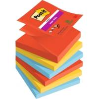 Bloc-note adhésif Super Sticky Notes, 127 x 76 mm - Post-it