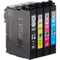 Multipack encre original N° 502 C13T02V6 noir cyan magenta jaune - EPSON