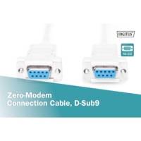 Câble Null-Modem connection D-Sub9 F/F 3 m - DIGITUS