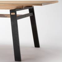 Table de réunion Sapristi piètement bois 210x100 cm - SEVE Mobilier