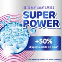 Aérosol 300mL Super Power Fizz - Détachant avant-lavage - décolle les taches - K2R