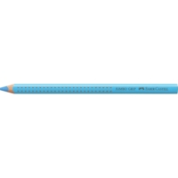 Crayon couleur JUMBO GRIP, triangulaire, bleu indianthrène - Faber-Castell